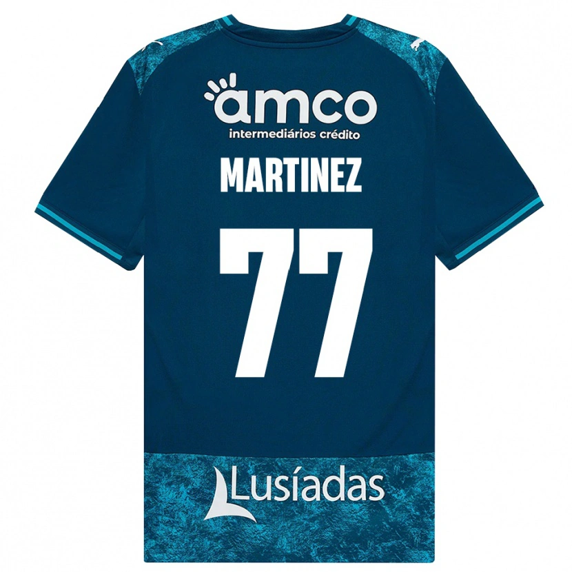 Danxen Dames Gabri Martínez #77 Donkerleigrijs Mediumturquoise Uitshirt Uittenue 2026/27 T-Shirt