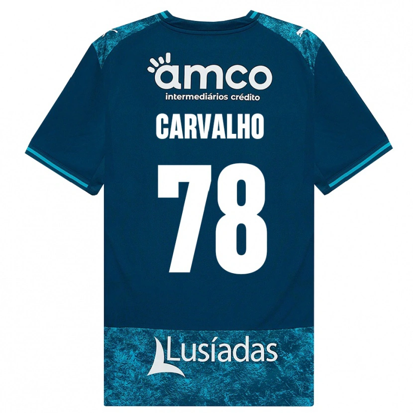 Danxen Dames João Carvalho #78 Donkerleigrijs Mediumturquoise Uitshirt Uittenue 2026/27 T-Shirt