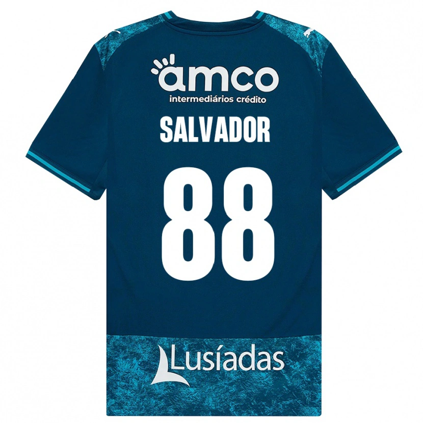 Danxen Dames João Salvador #88 Donkerleigrijs Mediumturquoise Uitshirt Uittenue 2026/27 T-Shirt