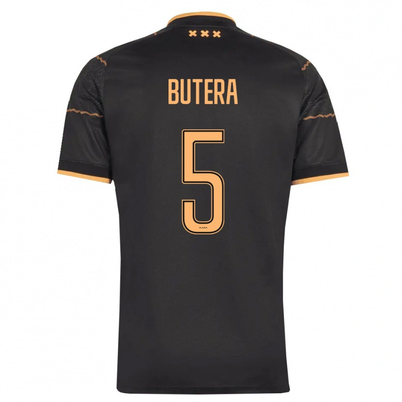 Danxen Dames Ethan Butera #5 Zwart Oranje Uitshirt Uittenue 2026/27 T-Shirt