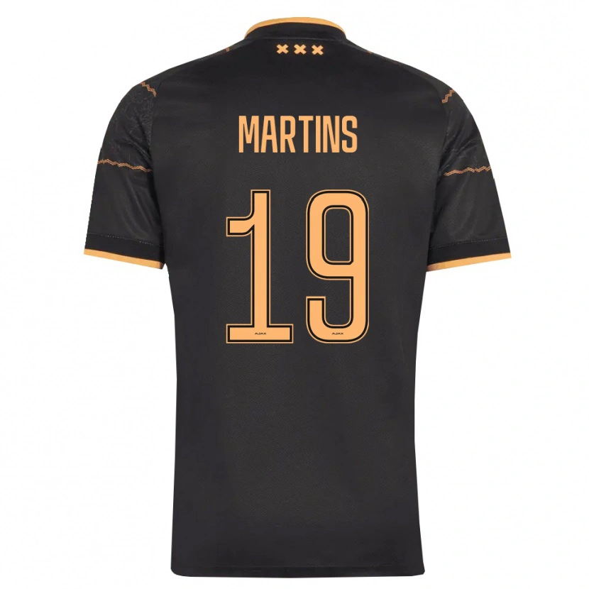 Danxen Dames Lulinho Martins #19 Zwart Oranje Uitshirt Uittenue 2026/27 T-Shirt
