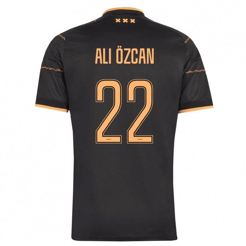 Danxen Dames Akın Ali Özcan #22 Zwart Oranje Uitshirt Uittenue 2026/27 T-Shirt