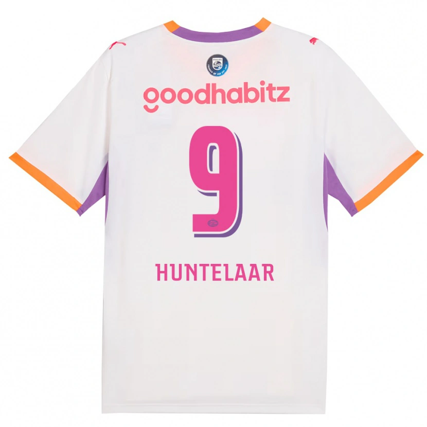 Danxen Dames Seb Huntelaar #9 Wit Paars Oranje Uitshirt Uittenue 2026/27 T-Shirt