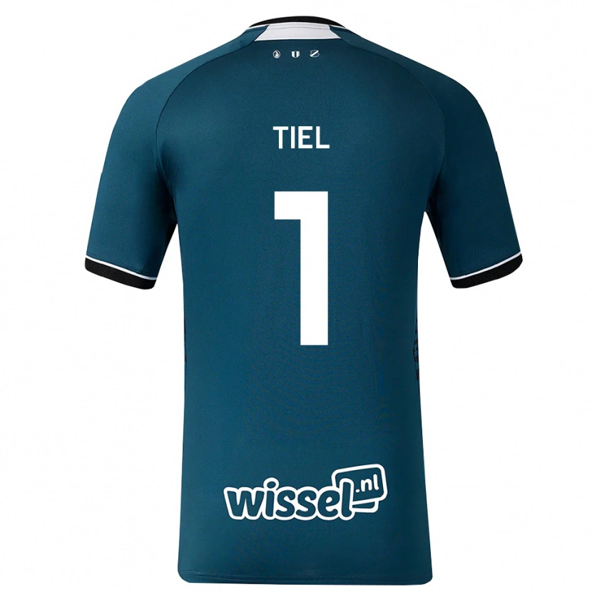 Danxen Dames Mick Tiel #1 Donkerleigrijs Wit Uitshirt Uittenue 2026/27 T-Shirt