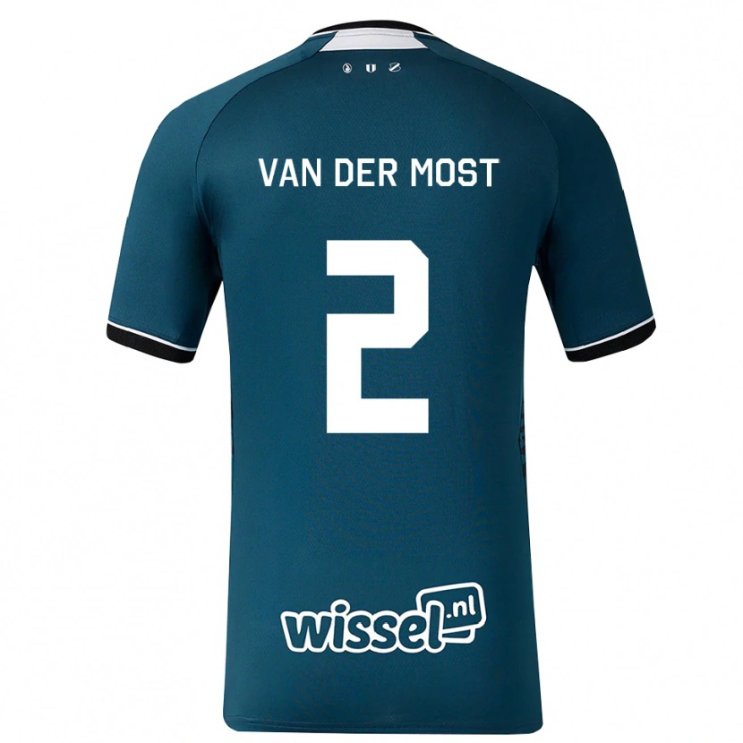 Danxen Dames Liza Van Der Most #2 Donkerleigrijs Wit Uitshirt Uittenue 2026/27 T-Shirt