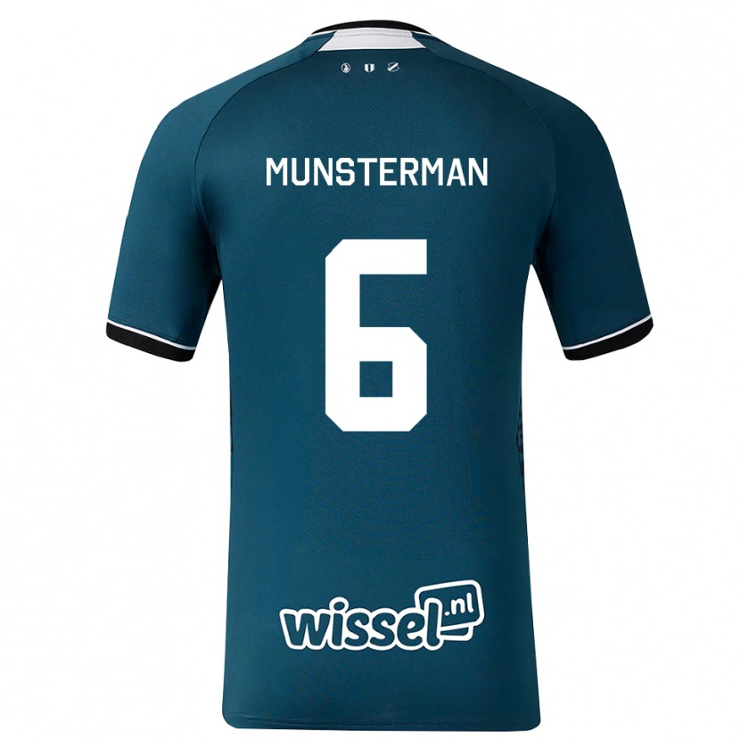 Danxen Dames Marthe Munsterman #6 Donkerleigrijs Wit Uitshirt Uittenue 2026/27 T-Shirt