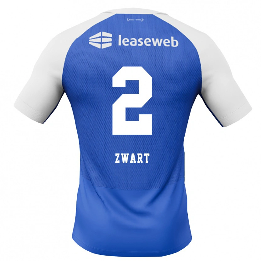 Danxen Dames Jesper Zwart #2 Hemelsblauw Rood Wit Uitshirt Uittenue 2026/27 T-Shirt