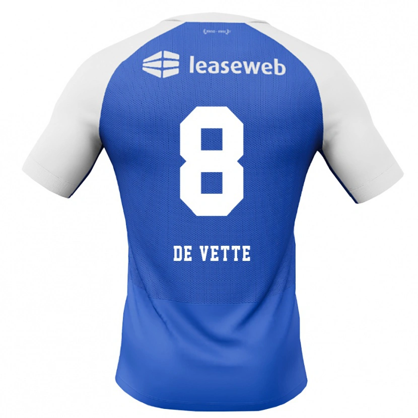 Danxen Dames Manique De Vette #8 Hemelsblauw Rood Wit Uitshirt Uittenue 2026/27 T-Shirt