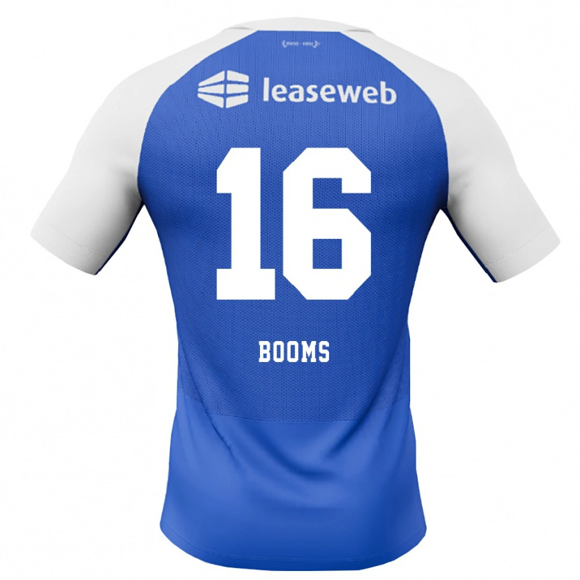 Danxen Dames Trinette Booms #16 Hemelsblauw Rood Wit Uitshirt Uittenue 2026/27 T-Shirt