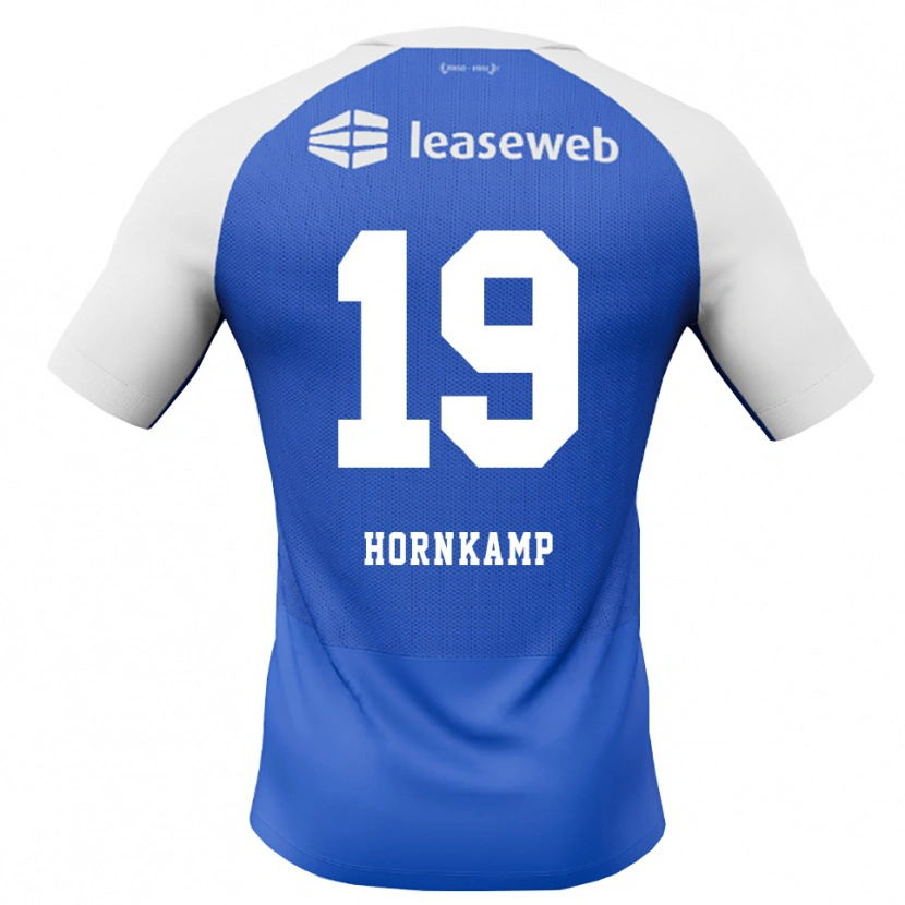 Danxen Dames Jizz Hornkamp #19 Hemelsblauw Rood Wit Uitshirt Uittenue 2026/27 T-Shirt