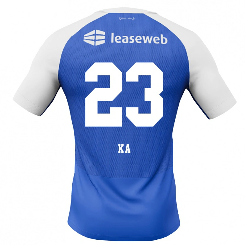 Danxen Dames Ismail Ka #23 Hemelsblauw Rood Wit Uitshirt Uittenue 2026/27 T-Shirt