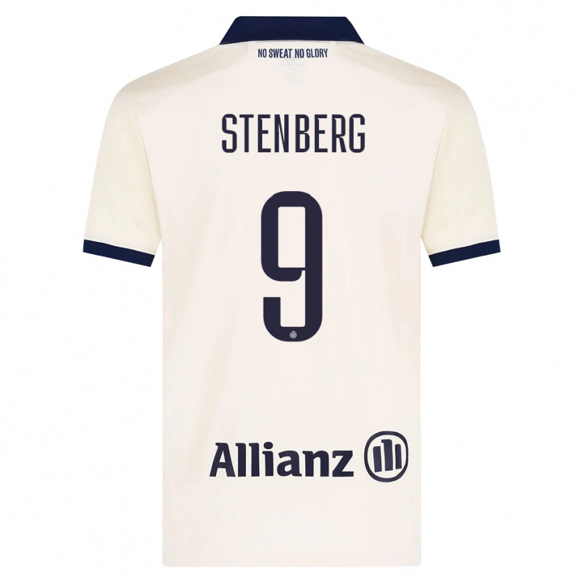Danxen Dames Hanna Stenberg #9 Beige Zwart Uitshirt Uittenue 2026/27 T-Shirt