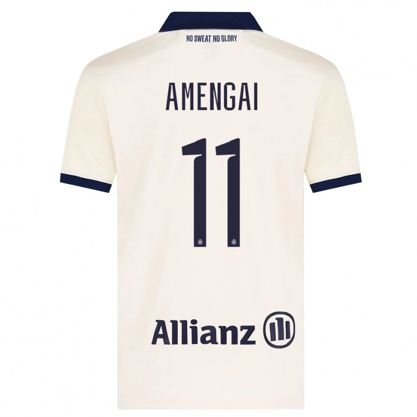 Danxen Dames Naïm Amengai #11 Beige Zwart Uitshirt Uittenue 2026/27 T-Shirt