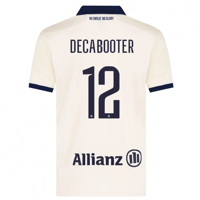 Danxen Dames Marith Decabooter #12 Beige Zwart Uitshirt Uittenue 2026/27 T-Shirt