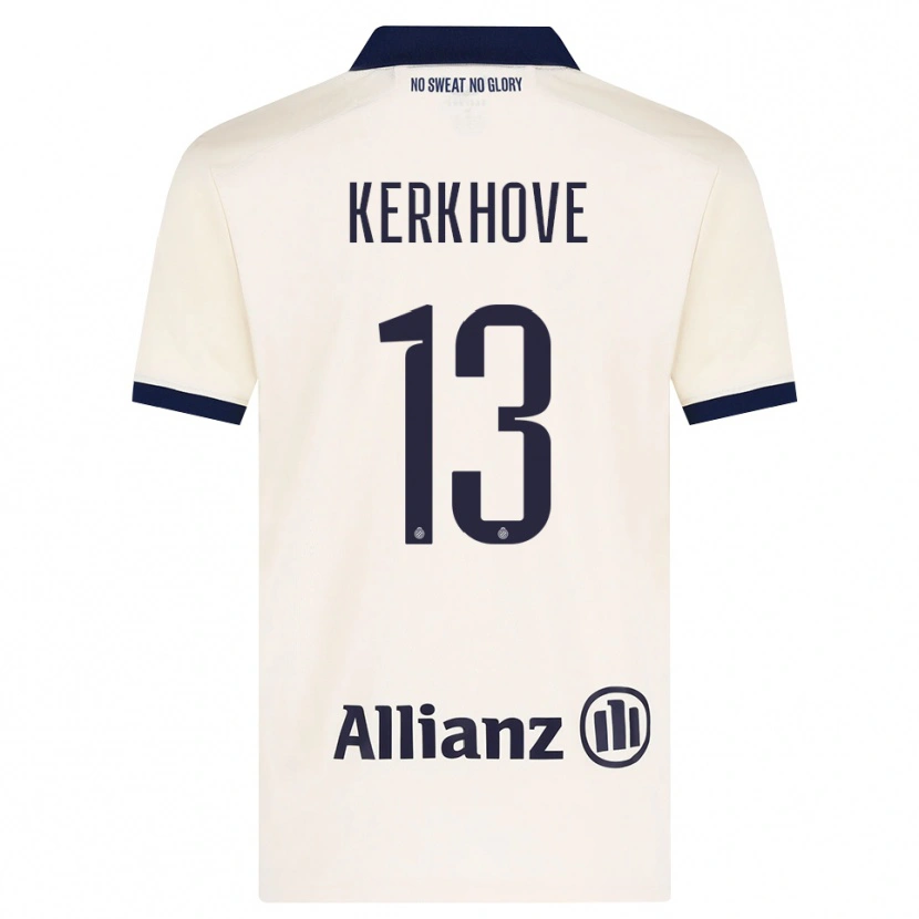Danxen Dames Angel Kerkhove #13 Beige Zwart Uitshirt Uittenue 2026/27 T-Shirt