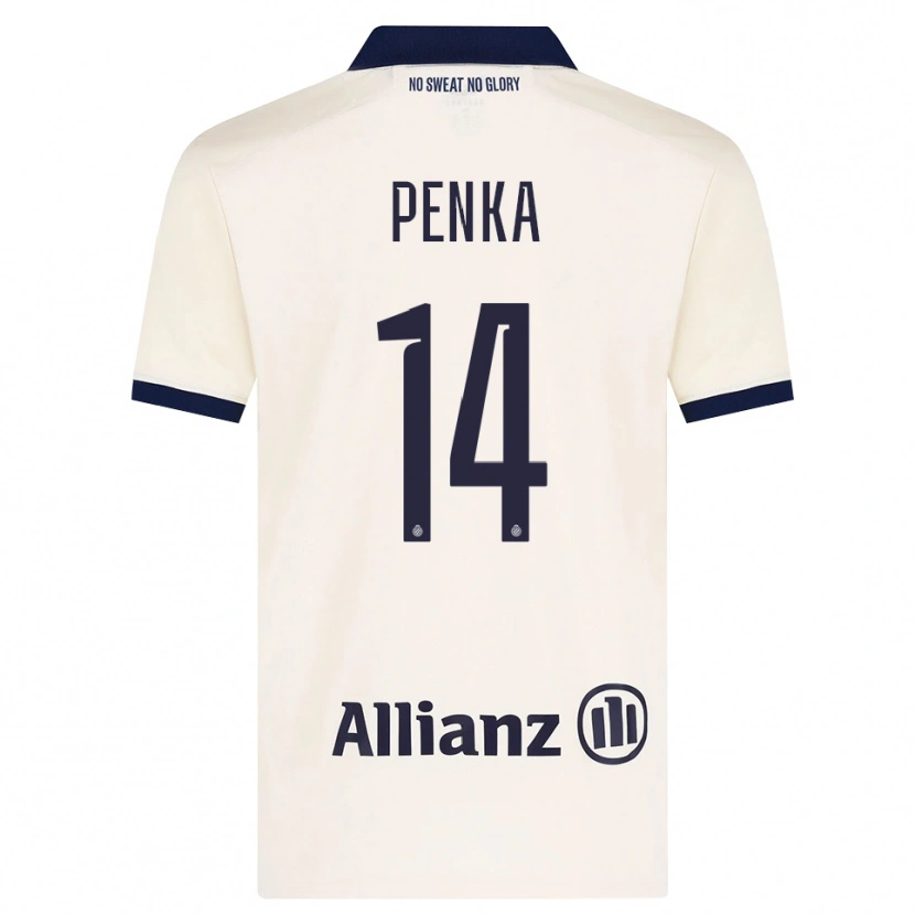 Danxen Dames Godfried Penka #14 Beige Zwart Uitshirt Uittenue 2026/27 T-Shirt