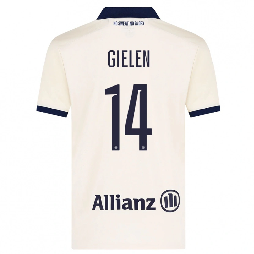 Danxen Dames Sterre Gielen #14 Beige Zwart Uitshirt Uittenue 2026/27 T-Shirt
