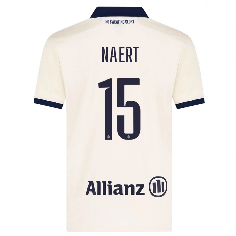 Danxen Dames Stan Naert #15 Beige Zwart Uitshirt Uittenue 2026/27 T-Shirt