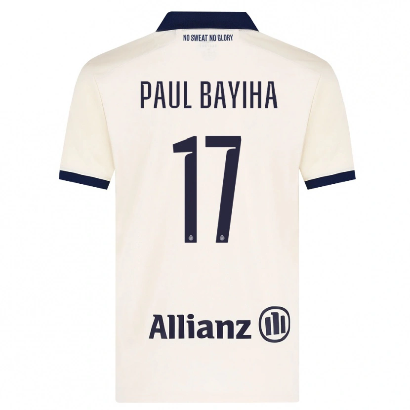 Danxen Dames Jean-Paul Bayiha #17 Beige Zwart Uitshirt Uittenue 2026/27 T-Shirt