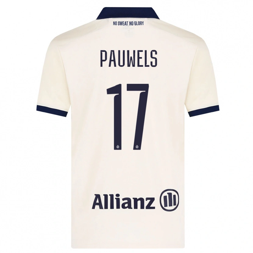 Danxen Dames Fleur Pauwels #17 Beige Zwart Uitshirt Uittenue 2026/27 T-Shirt