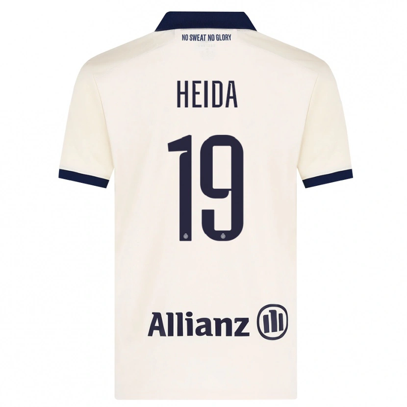 Danxen Dames Jade Heida #19 Beige Zwart Uitshirt Uittenue 2026/27 T-Shirt