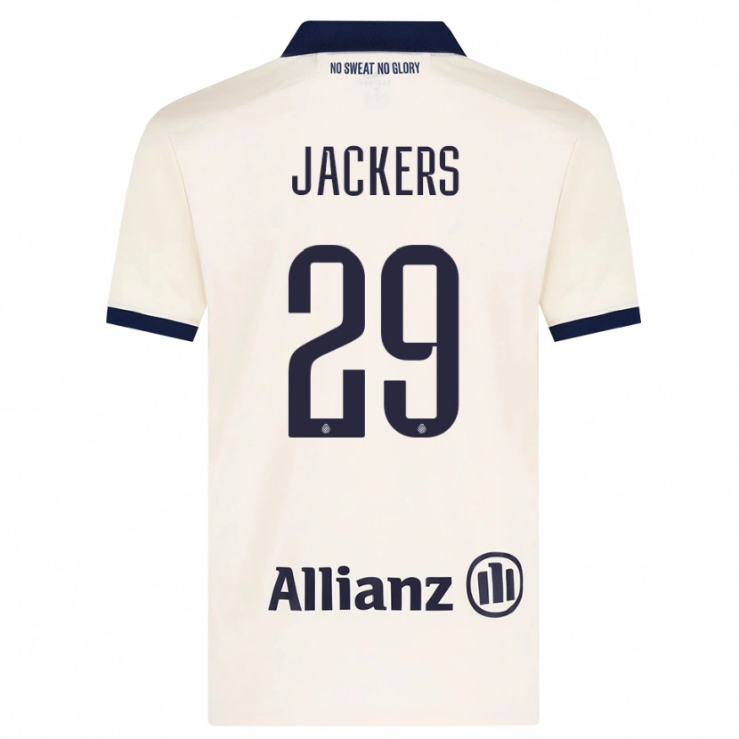 Danxen Dames Nordin Jackers #29 Beige Zwart Uitshirt Uittenue 2026/27 T-Shirt