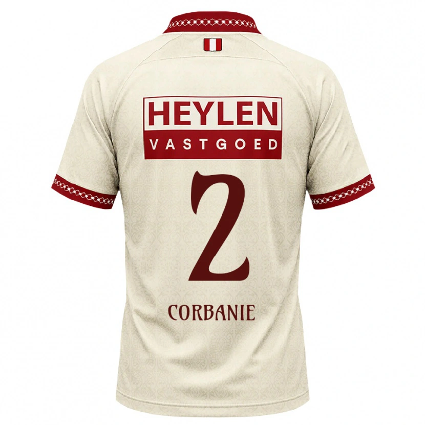 Danxen Dames Kobe Corbanie #2 Beige Rood Uitshirt Uittenue 2026/27 T-Shirt