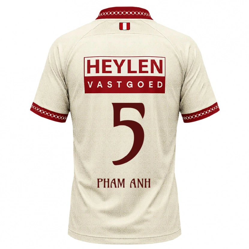 Danxen Dames Khoi Pham Anh #5 Beige Rood Uitshirt Uittenue 2026/27 T-Shirt