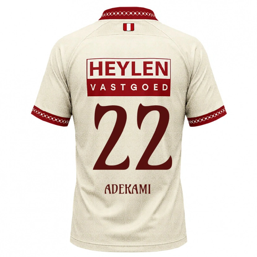 Danxen Dames Farouck Adekami #22 Beige Rood Uitshirt Uittenue 2026/27 T-Shirt
