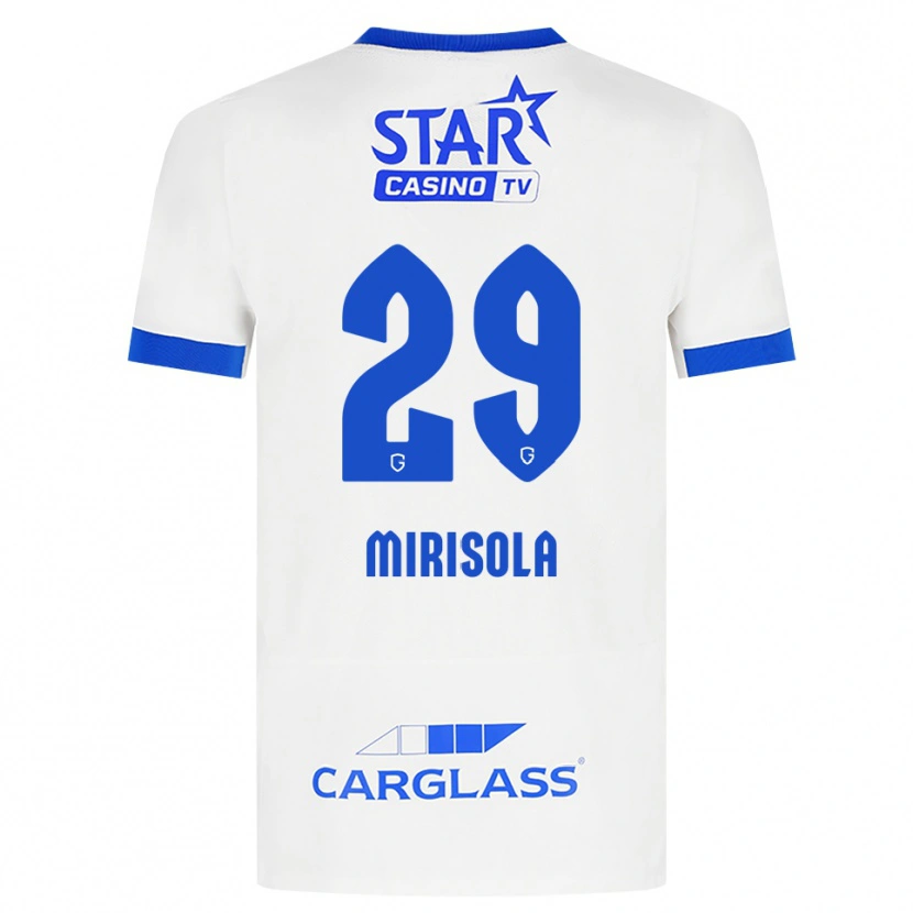 Danxen Dames Robin Mirisola #29 Wit Blauw Uitshirt Uittenue 2026/27 T-Shirt