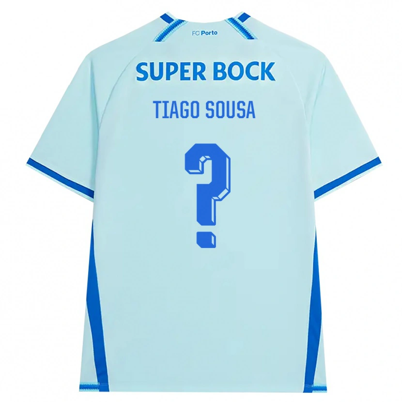 Danxen Dames Tiago Sousa #0 Licht Hemelsblauw Blauw Thuisshirt Derde Tenue 2026/27 T-Shirt