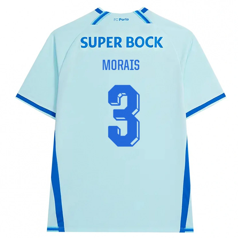 Danxen Dames Rodrigo Morais #3 Licht Hemelsblauw Blauw Thuisshirt Derde Tenue 2026/27 T-Shirt