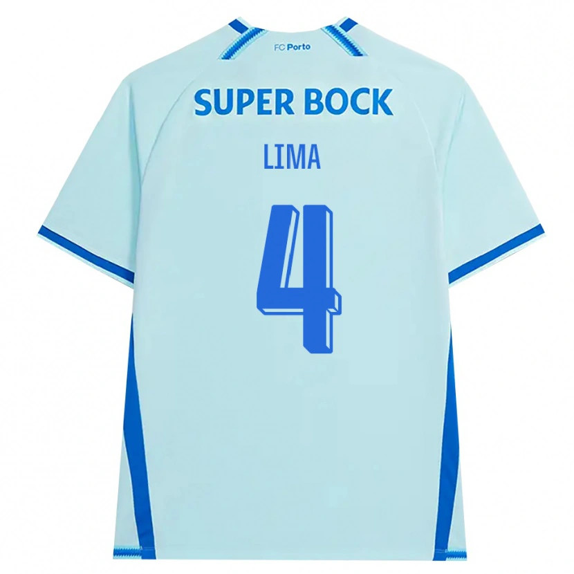 Danxen Dames Karoline Lima #4 Licht Hemelsblauw Blauw Thuisshirt Derde Tenue 2026/27 T-Shirt