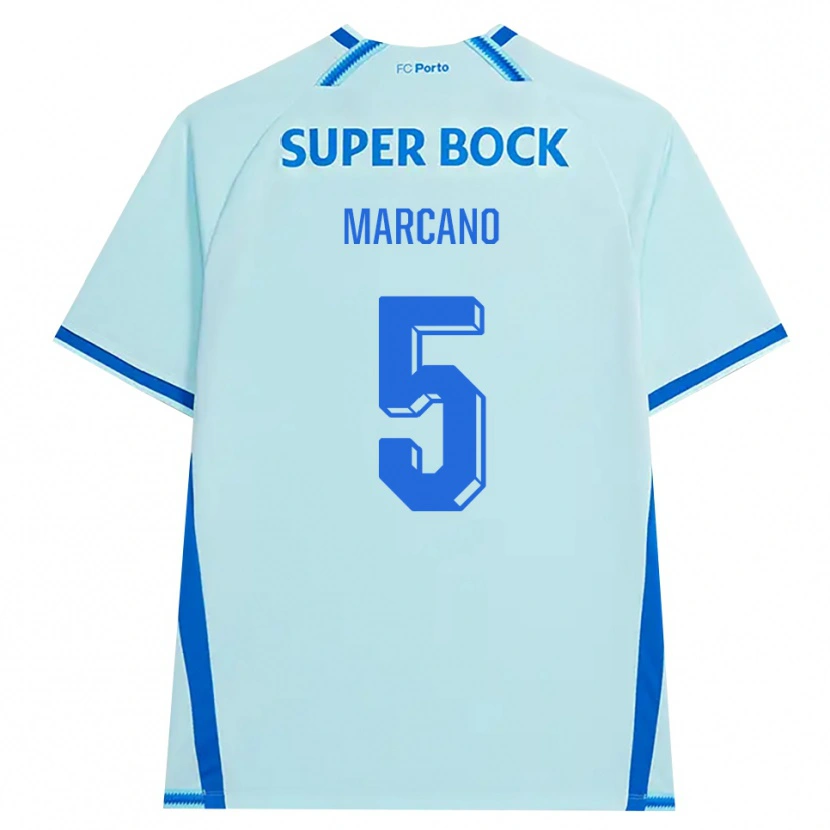 Danxen Dames Ivan Marcano #5 Licht Hemelsblauw Blauw Thuisshirt Derde Tenue 2026/27 T-Shirt