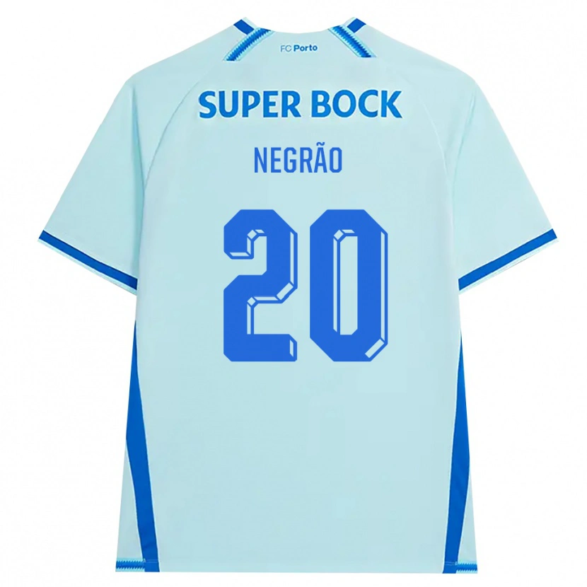 Danxen Dames Maria Negrão #20 Licht Hemelsblauw Blauw Thuisshirt Derde Tenue 2026/27 T-Shirt