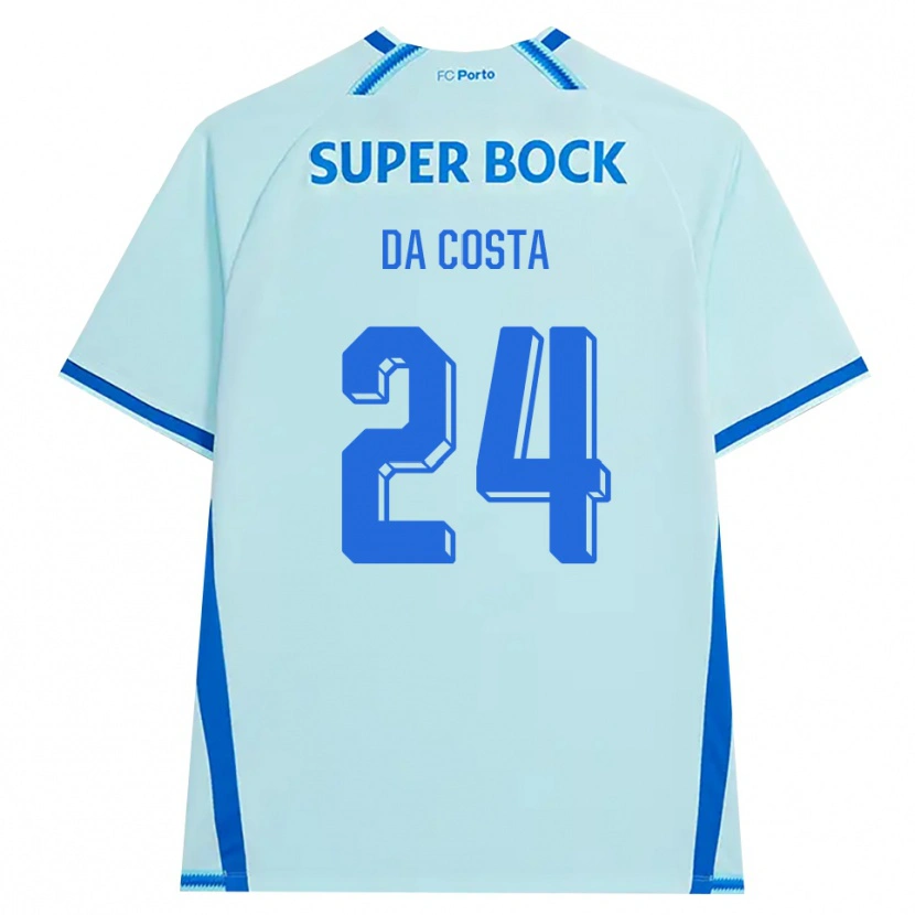Danxen Dames Seif Da Costa #24 Licht Hemelsblauw Blauw Thuisshirt Derde Tenue 2026/27 T-Shirt