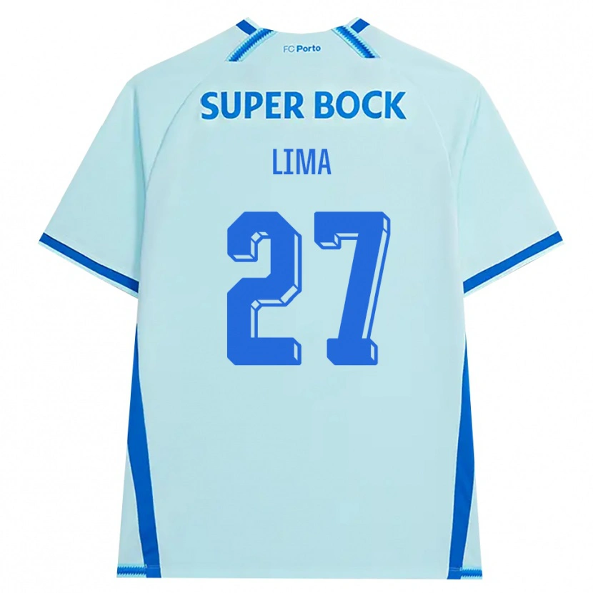 Danxen Dames Cláudia Lima #27 Licht Hemelsblauw Blauw Thuisshirt Derde Tenue 2026/27 T-Shirt