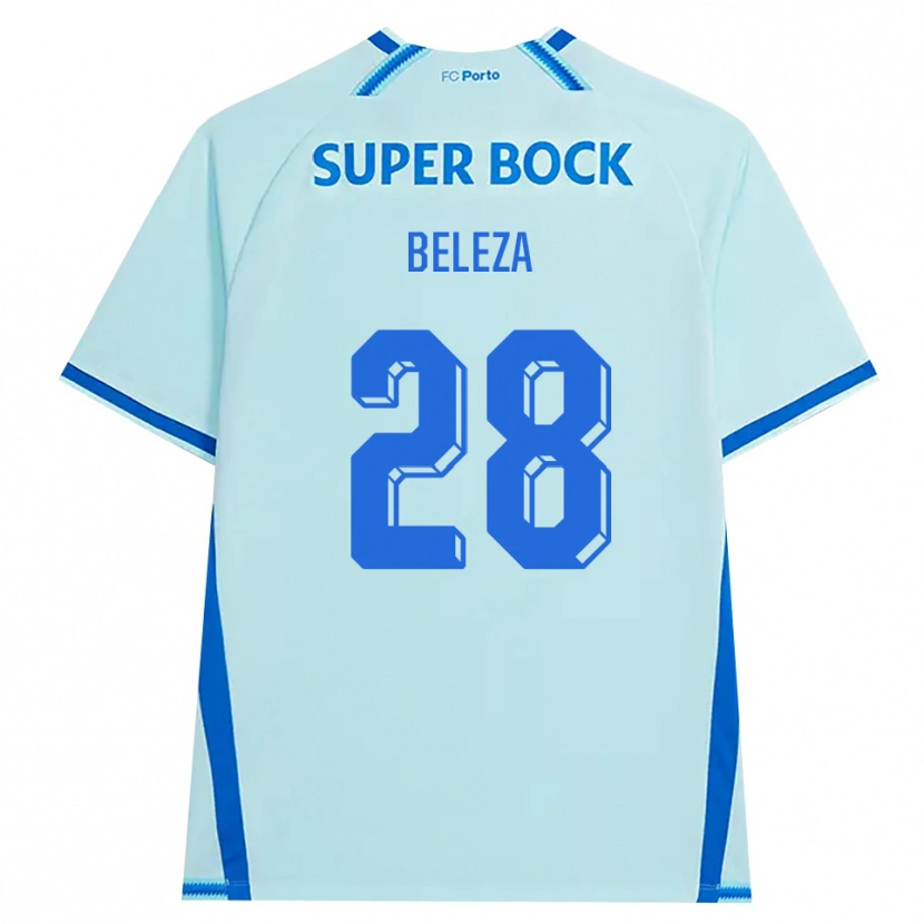 Danxen Dames Tatiana Beleza #28 Licht Hemelsblauw Blauw Thuisshirt Derde Tenue 2026/27 T-Shirt