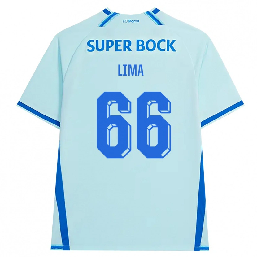 Danxen Dames Bernardo Lima #66 Licht Hemelsblauw Blauw Thuisshirt Derde Tenue 2026/27 T-Shirt