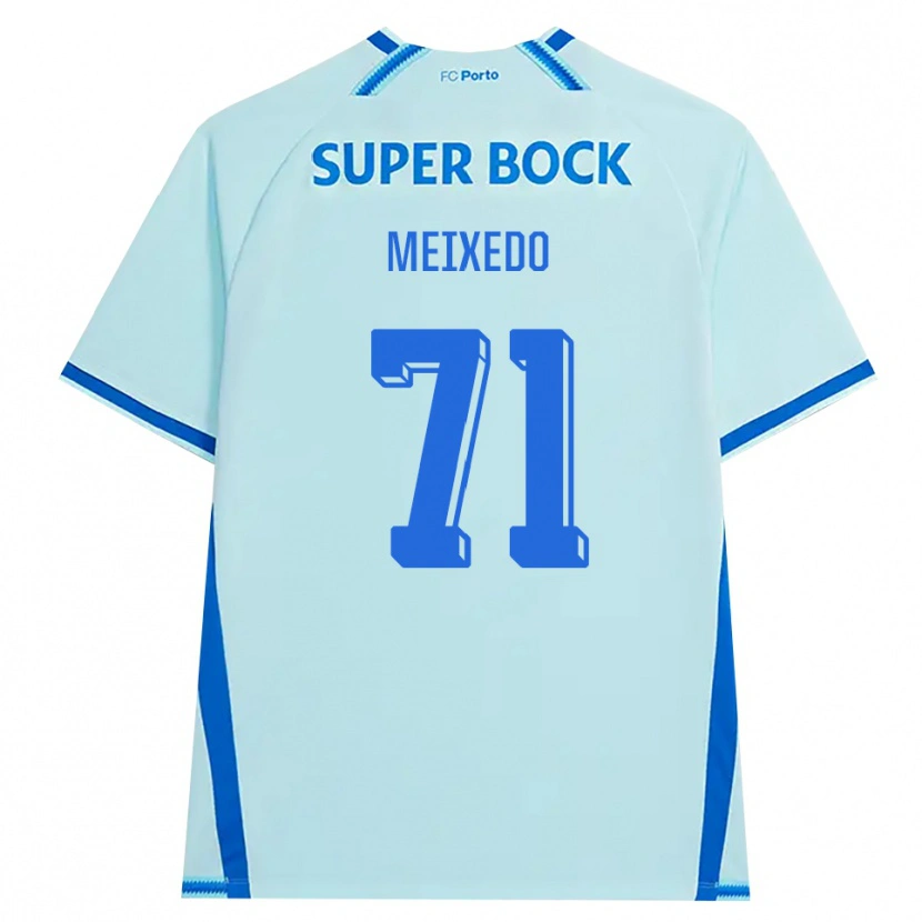 Danxen Dames Francisco Meixedo #71 Licht Hemelsblauw Blauw Thuisshirt Derde Tenue 2026/27 T-Shirt
