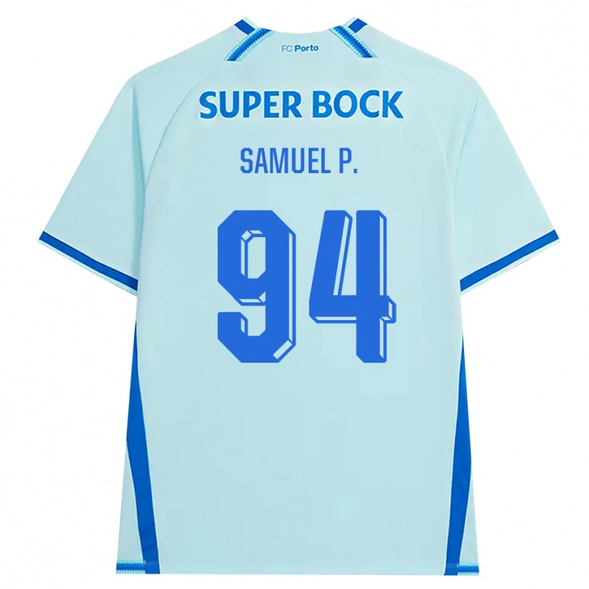Danxen Dames Samuel #94 Licht Hemelsblauw Blauw Thuisshirt Derde Tenue 2026/27 T-Shirt