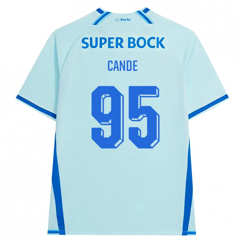 Danxen Dames Anhá Cande #95 Licht Hemelsblauw Blauw Thuisshirt Derde Tenue 2026/27 T-Shirt