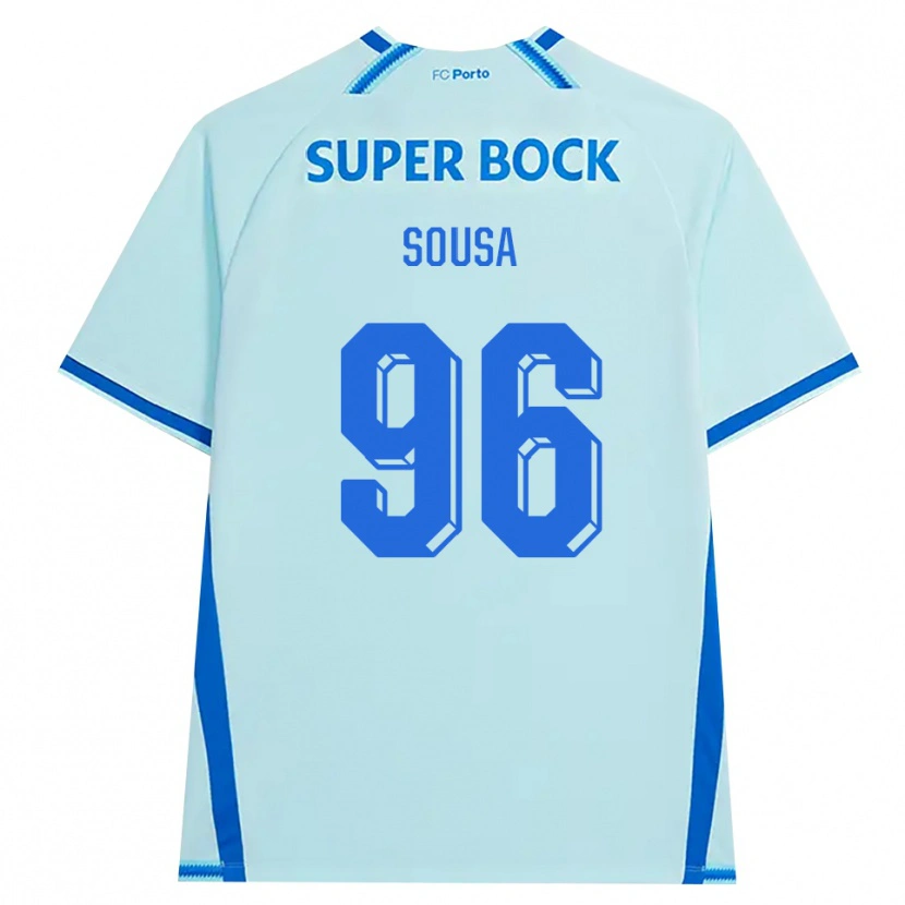 Danxen Dames Filipe Sousa #96 Licht Hemelsblauw Blauw Thuisshirt Derde Tenue 2026/27 T-Shirt