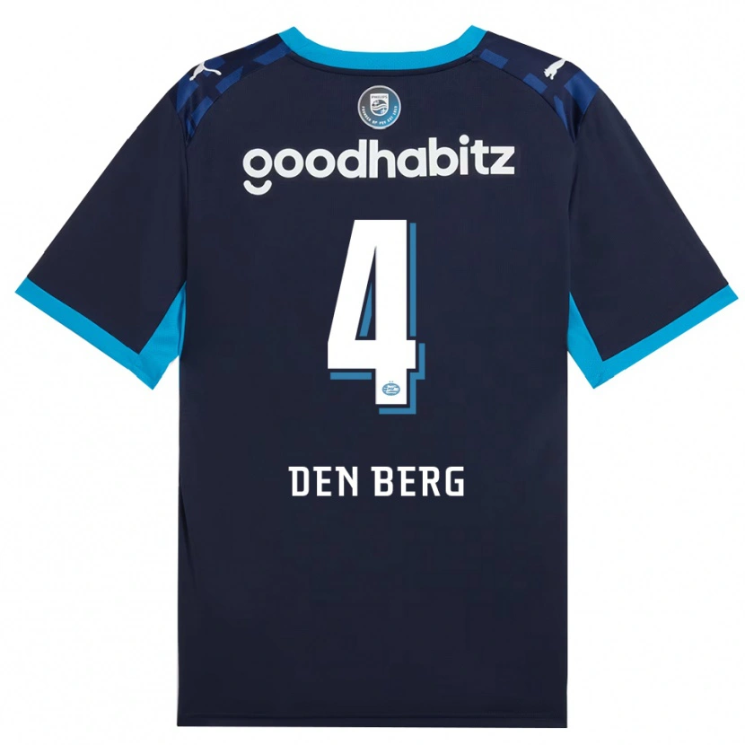 Danxen Dames Mandy Van Den Berg #4 Hemelsblauw Koninklijkblauw Thuisshirt Derde Tenue 2026/27 T-Shirt