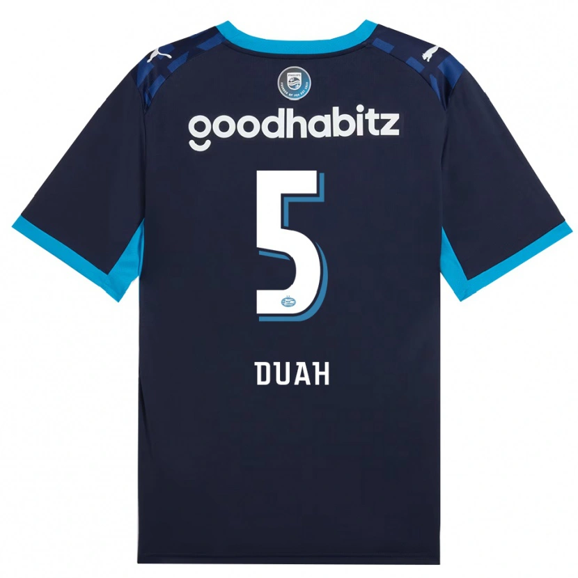 Danxen Dames King Duah #5 Hemelsblauw Koninklijkblauw Thuisshirt Derde Tenue 2026/27 T-Shirt