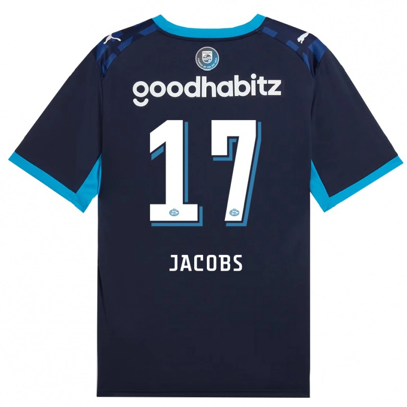 Danxen Dames Lore Jacobs #17 Hemelsblauw Koninklijkblauw Thuisshirt Derde Tenue 2026/27 T-Shirt