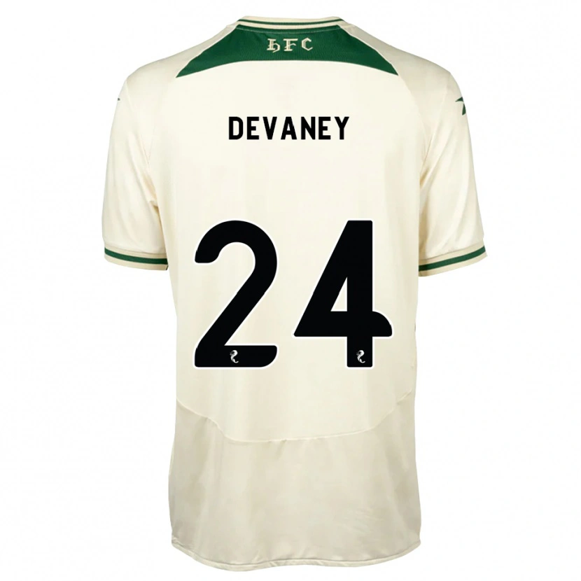 Danxen Dames Jacob Devaney #24 Wit Bosgroen Uitshirt Uittenue 2026/27 T-Shirt