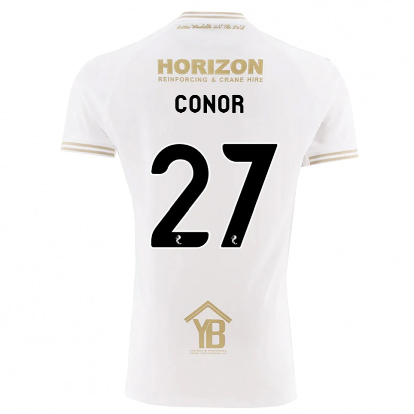 Danxen Dames Conor Mcleod #27 Tarwe Wit Uitshirt Uittenue 2026/27 T-Shirt