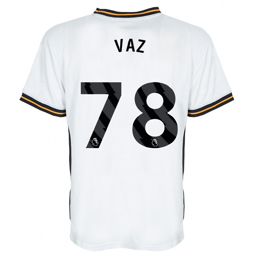 Danxen Dames Robinio Vaz #78 Wit Oranje Zwart Uitshirt Uittenue 2026/27 T-Shirt