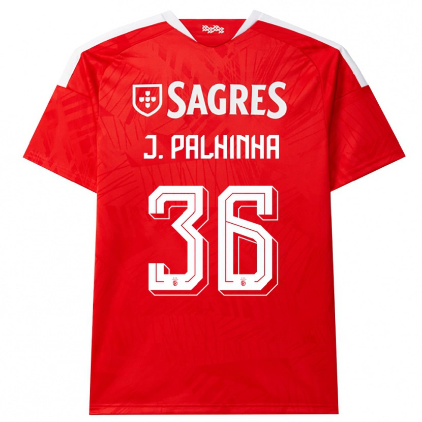 Danxen Dames João Palhinha #36 Rood Wit Geel Thuisshirt Thuistenue 2026/27 T-Shirt